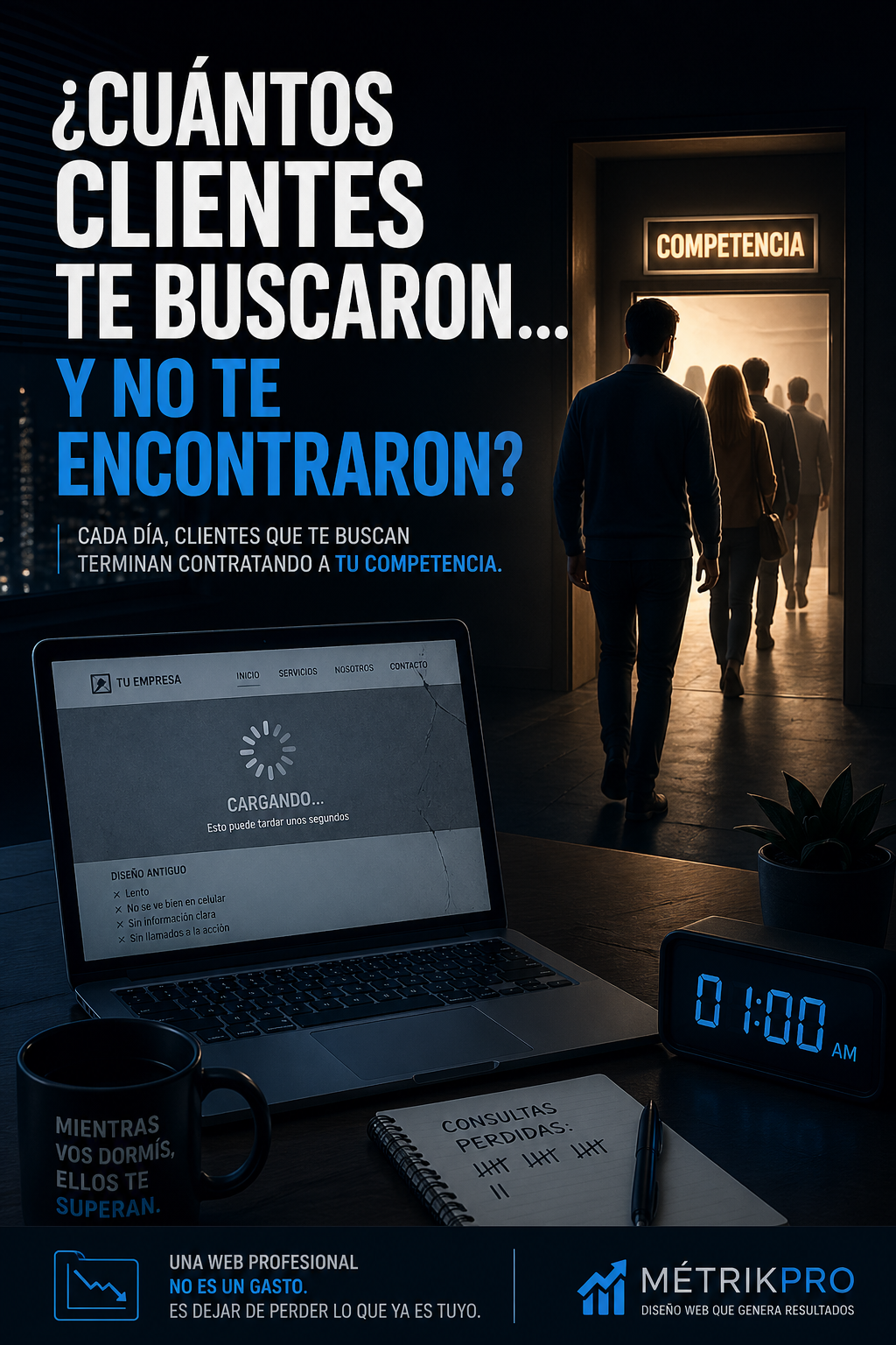 Por qué tu PyME pierde clientes todos los meses por no tener una web profesional