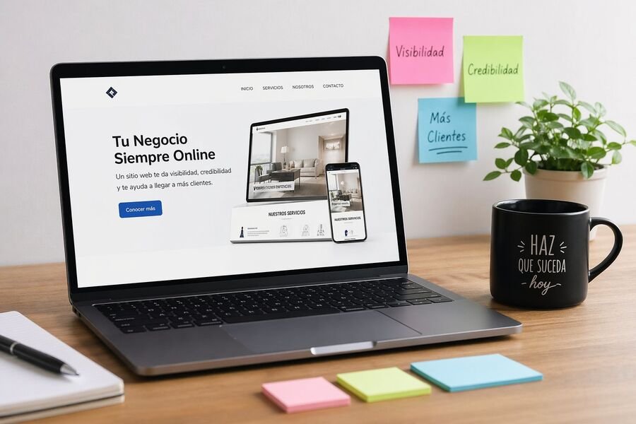 ¿Vale la pena tener una página web profesional? La pregunta que te está costando clientes
