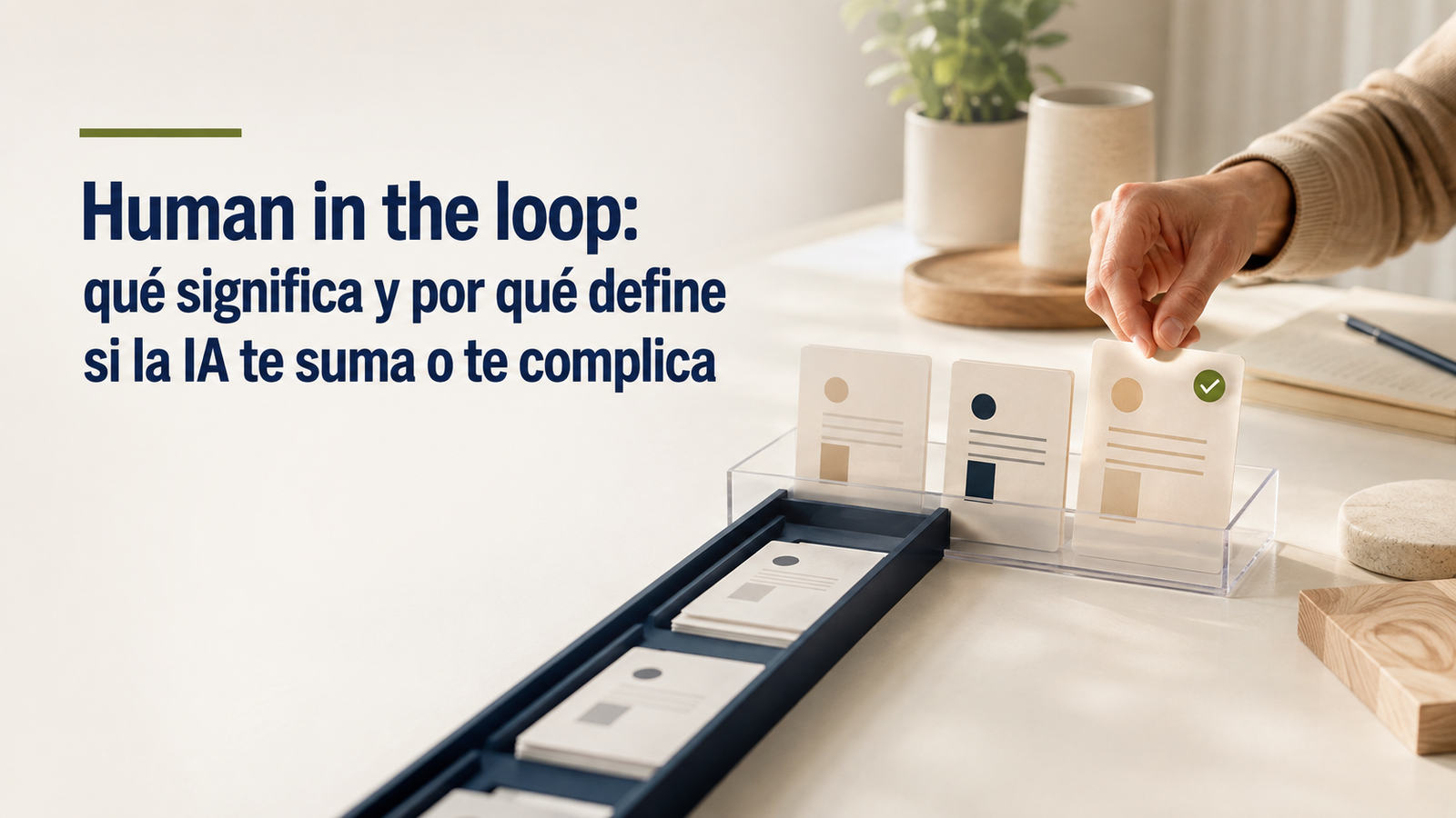 Human in the loop: qué significa y por qué define si la IA te suma o te complica