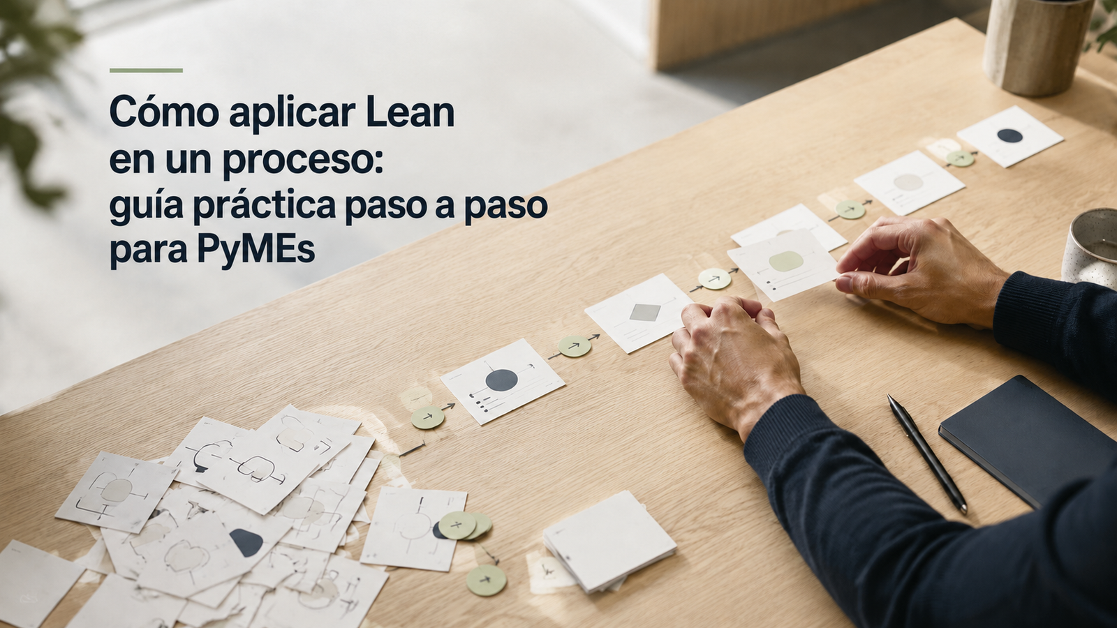 Cómo aplicar Lean en un proceso: guía práctica paso a paso para PyMEs